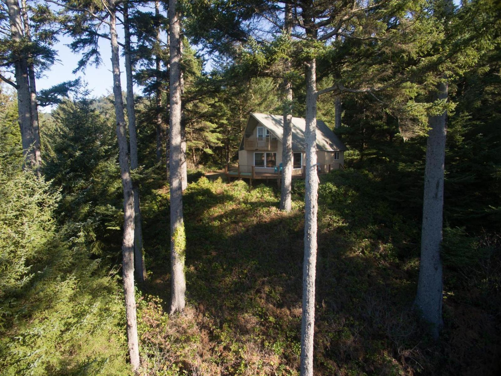 فيلا The Cedar House Otter Rock المظهر الخارجي الصورة